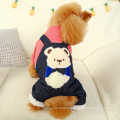 Pet Dog Cat Autumn hiver Nouveau Coton Coton Télé Hug Bear Bourse à quatre pattes Vêtements en peluche